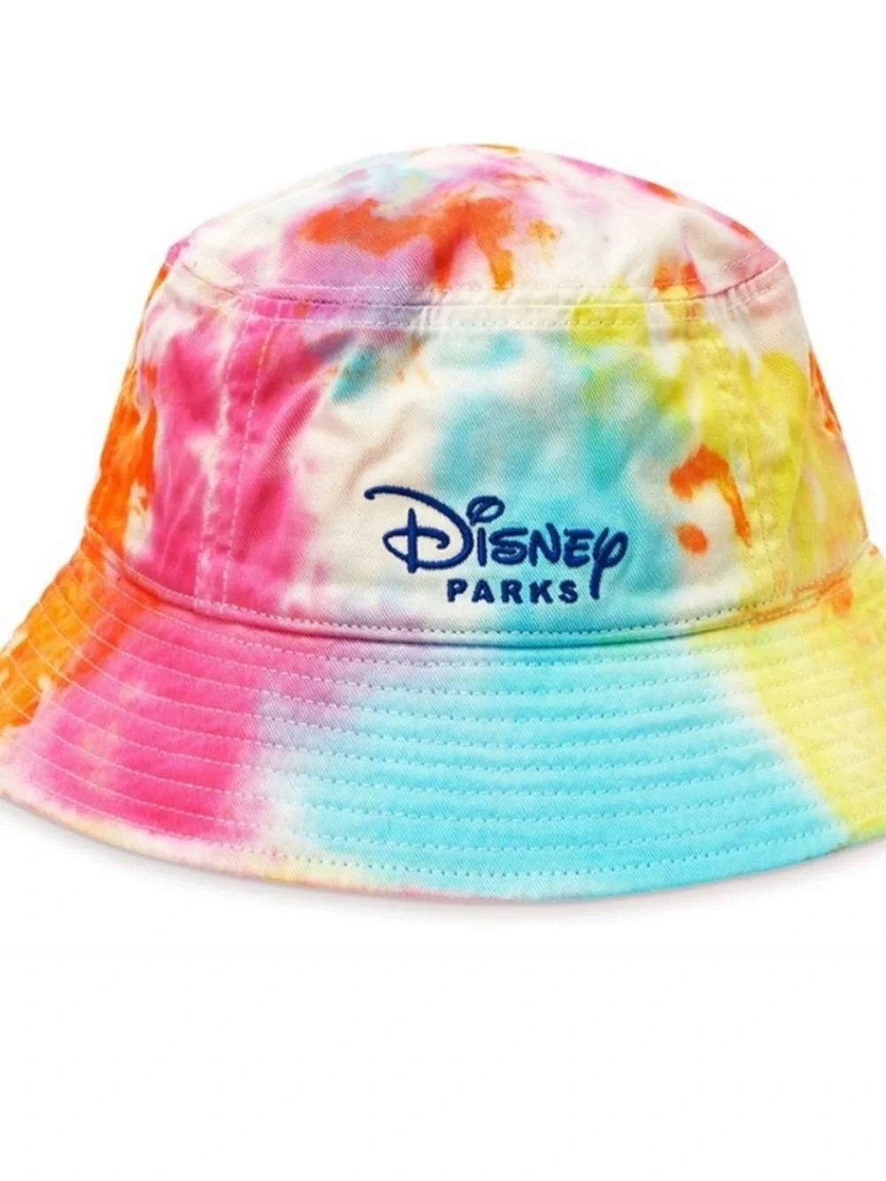 Disney Tie-Dye Mickey Mouse Kids Bucket Hat - Orange, Yellow, Pink, Blue
